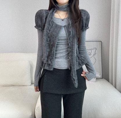 [Preorder 1st Drop Price] C405 Moonlace Boheme Ruffle Set