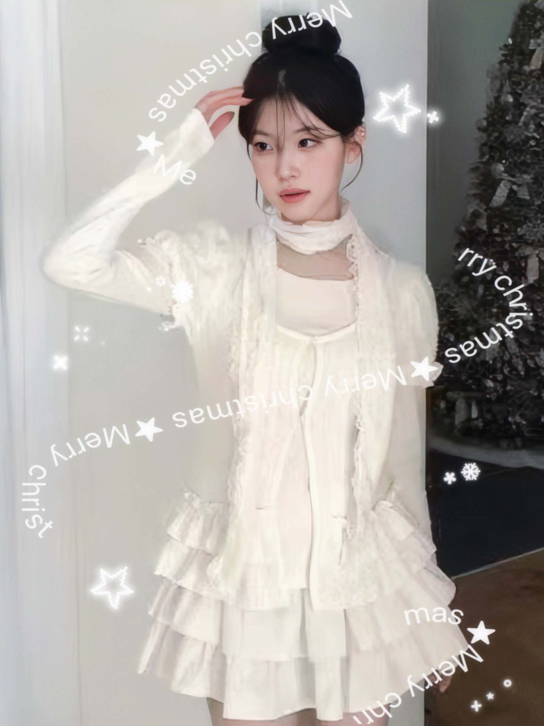 [Preorder 1st Drop Price] C405 Moonlace Boheme Ruffle Set