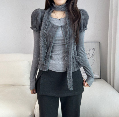 [Preorder 1st Drop Price] C405 Moonlace Boheme Ruffle Set