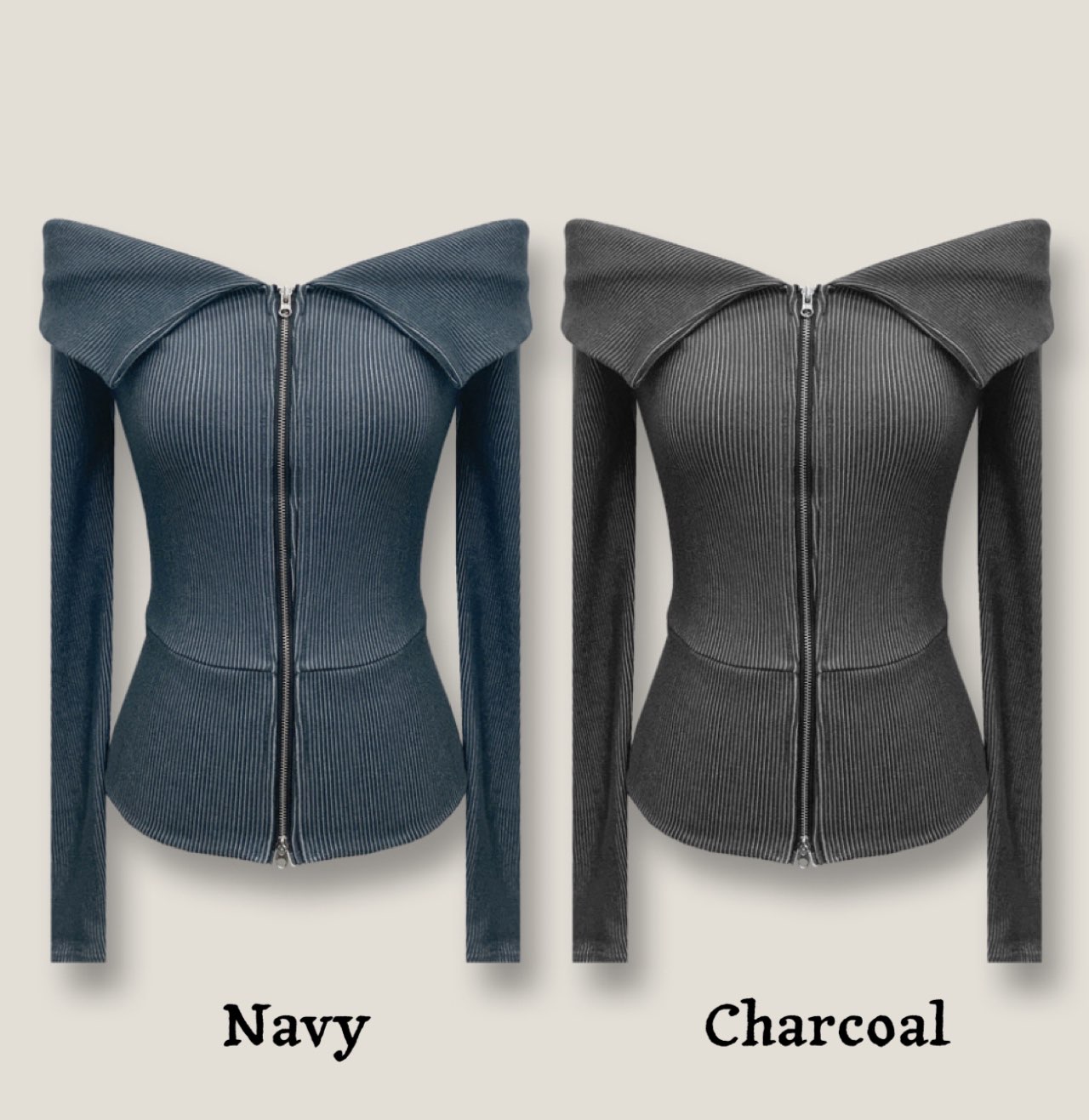 [Preorder 1st Drop Price] C406 Flipline Bardot Top