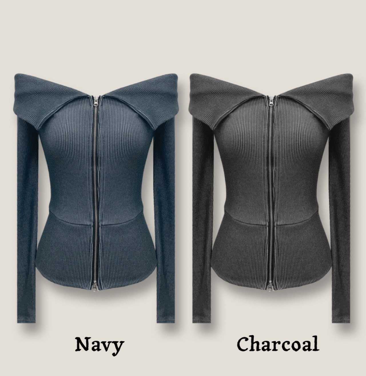 [Preorder 1st Drop Price] C406 Flipline Bardot Top