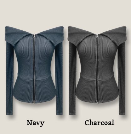 [Preorder 1st Drop Price] C406 Flipline Bardot Top