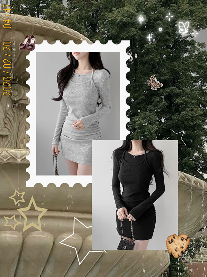 [Preorder 1st Drop Price] C409 Nocturne Bodycon Dress