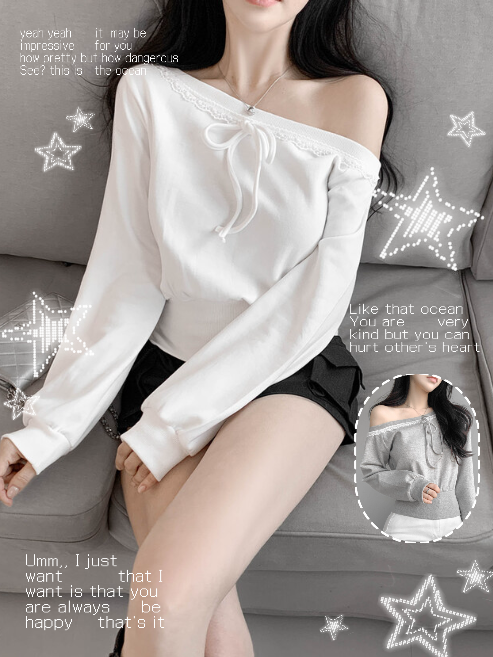[Preorder 1st Drop Price] C410 Lace Drift Top