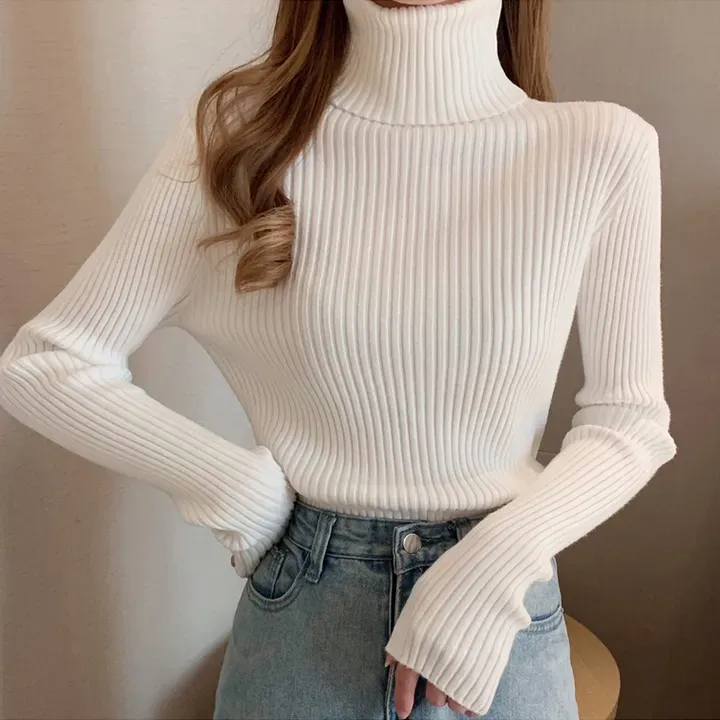 C4101 Basic Turtleneck Top