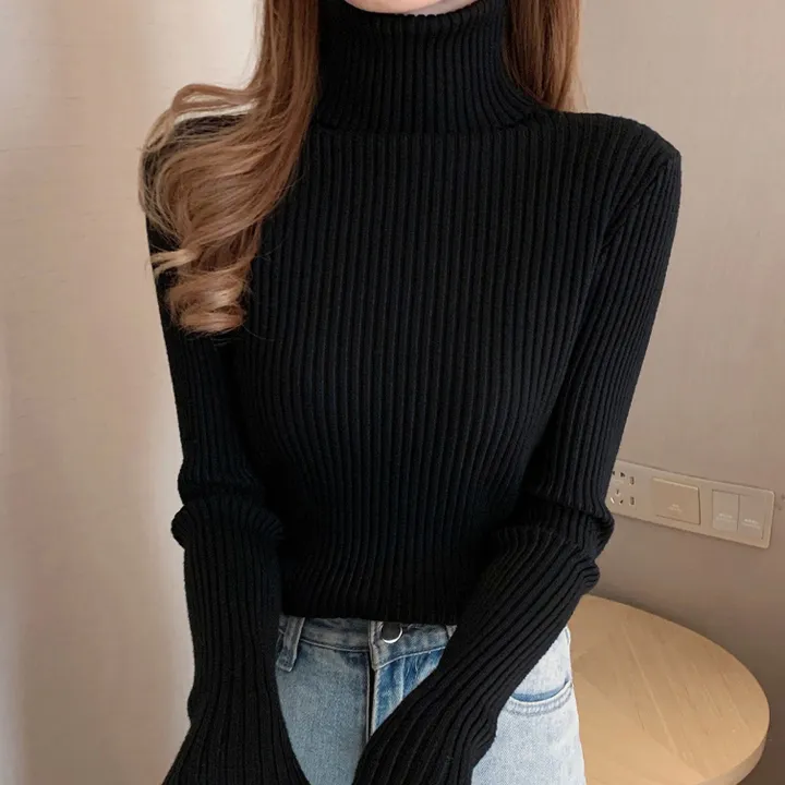 C4101 Basic Turtleneck Top
