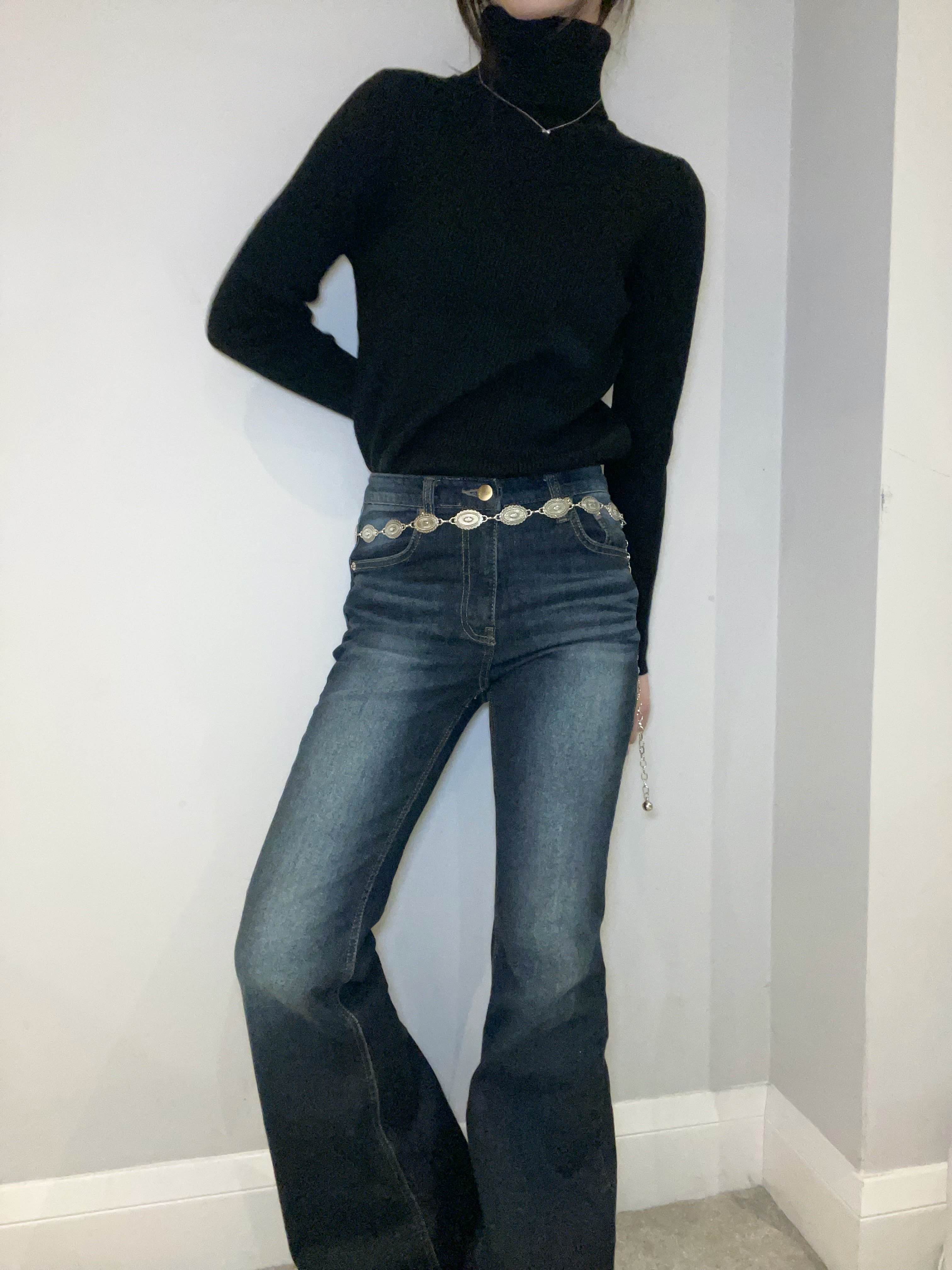 C4101 Basic Turtleneck Top