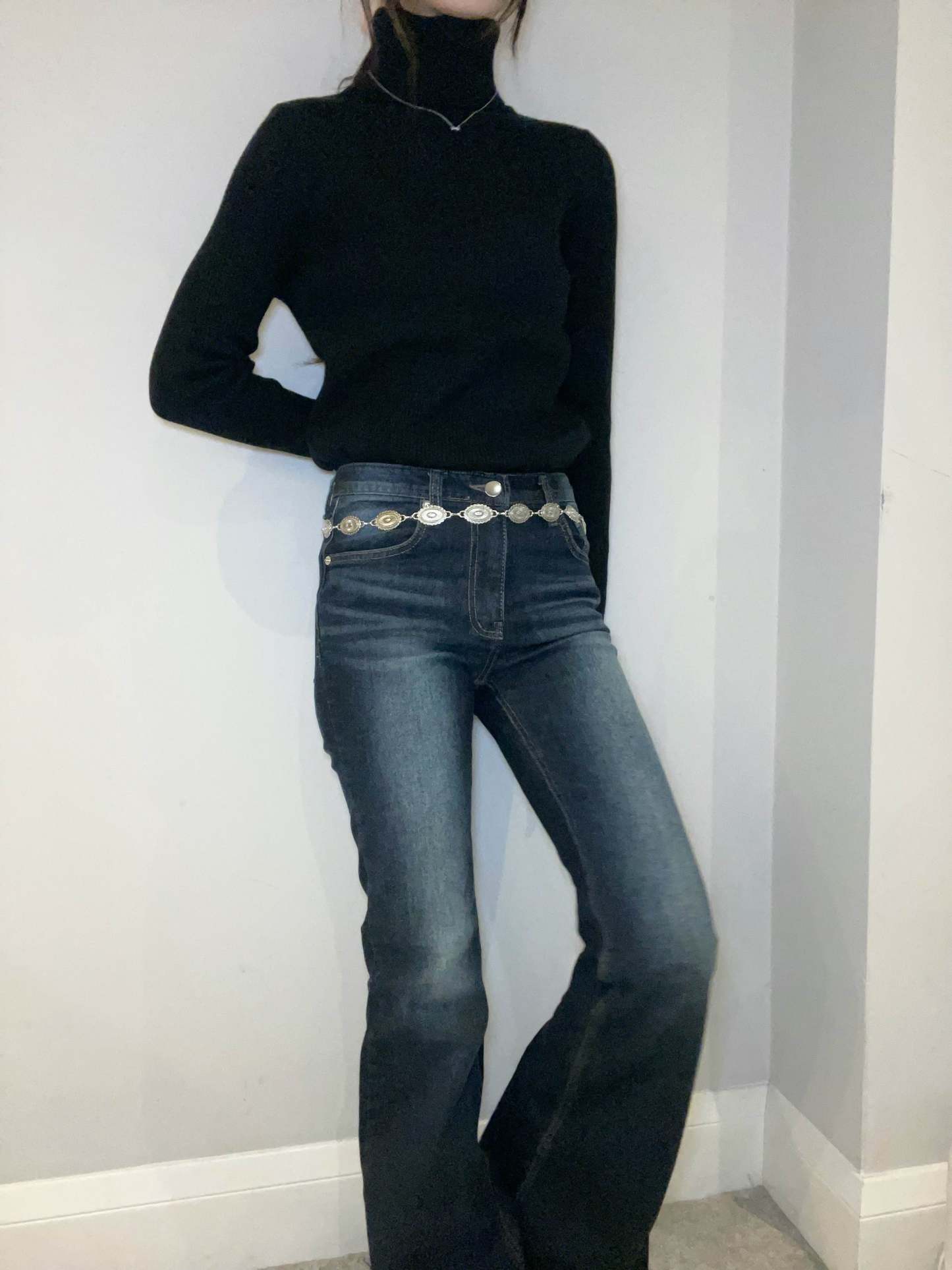 C4101 Basic Turtleneck Top