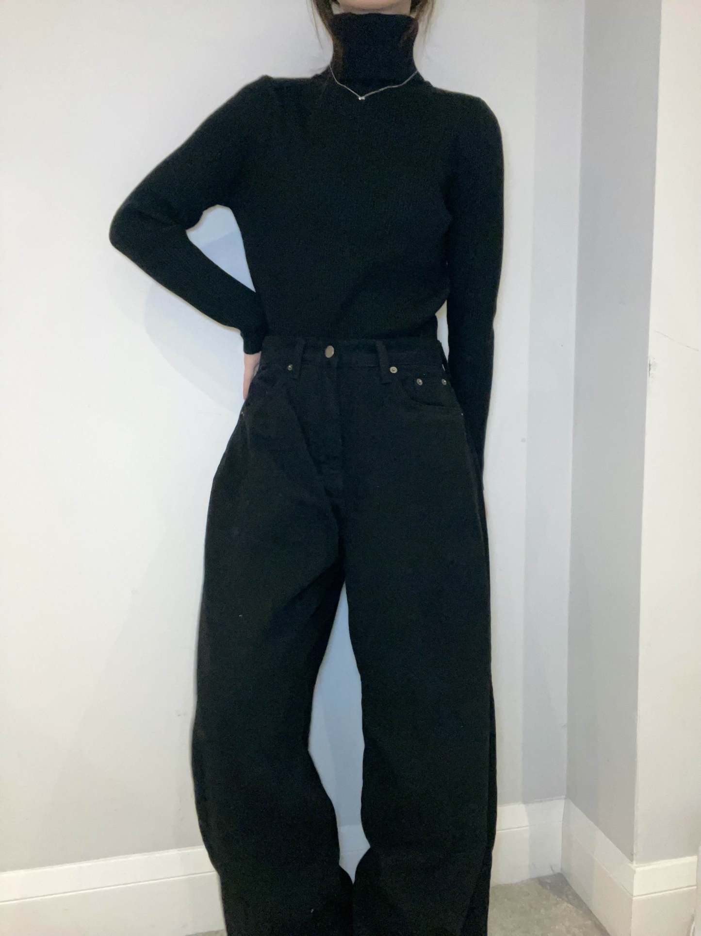 C4101 Basic Turtleneck Top