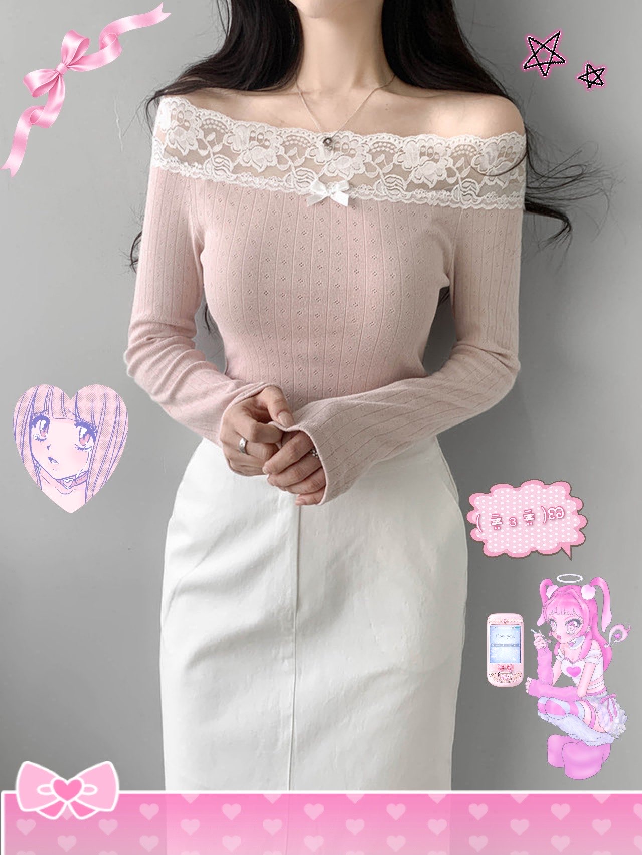 [Preorder 1st Drop Price] C413 Celisse Lace Top