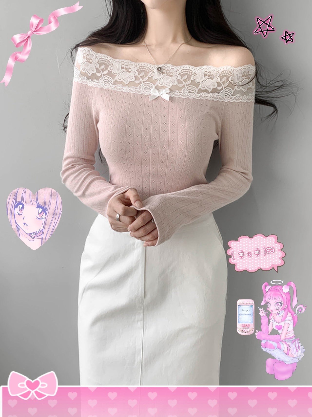 [Preorder 1st Drop Price] C413 Celisse Lace Top