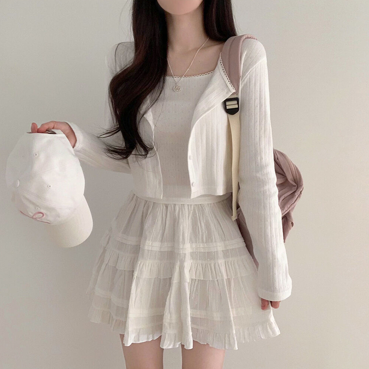 [Preorder 1st Drop Price] C414 Avelisse Cardigan Set
