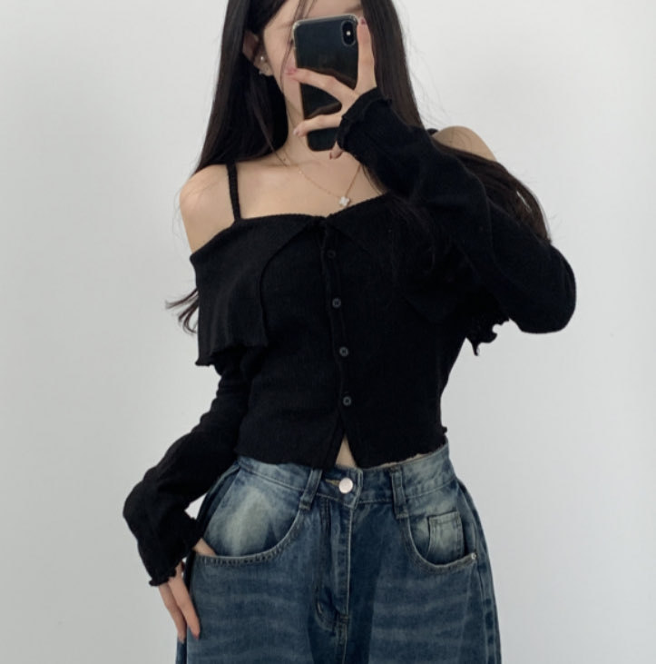 [Preorder 1st Drop Price] C415 Virelle Off Shoulder Top