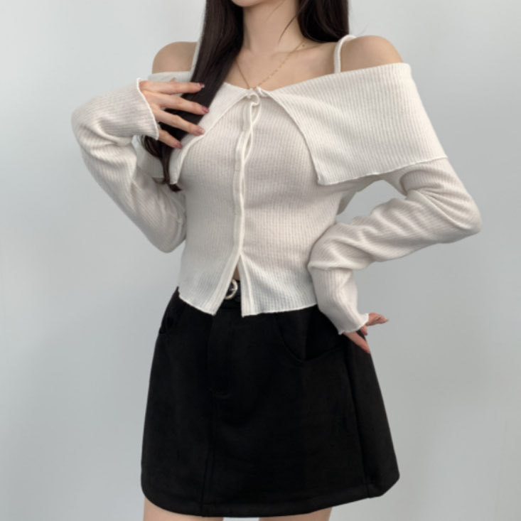 [Preorder 1st Drop Price] C415 Virelle Off Shoulder Top