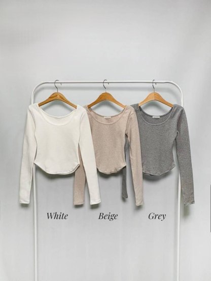 [Preorder 1st Drop Price] C4201 Soft Horizon Top