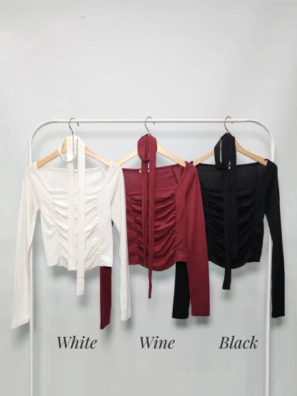 [Preorder 1st Drop Price] C4202 Dreamy Shirred Top