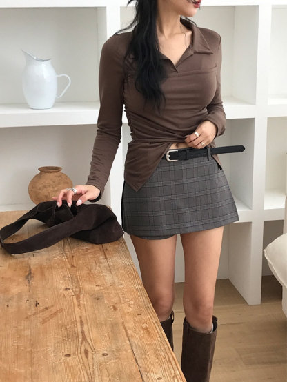 [Preorder 1st Drop Price] C4204 Shirred Layering Top