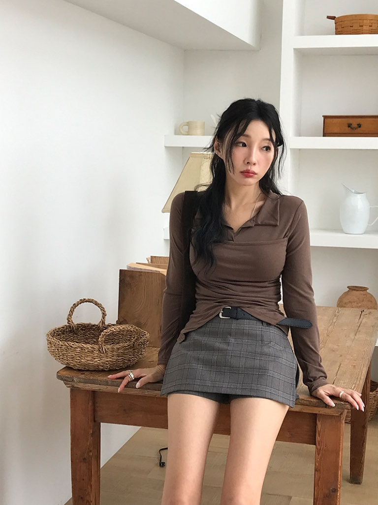 [Preorder 1st Drop Price] C4204 Shirred Layering Top