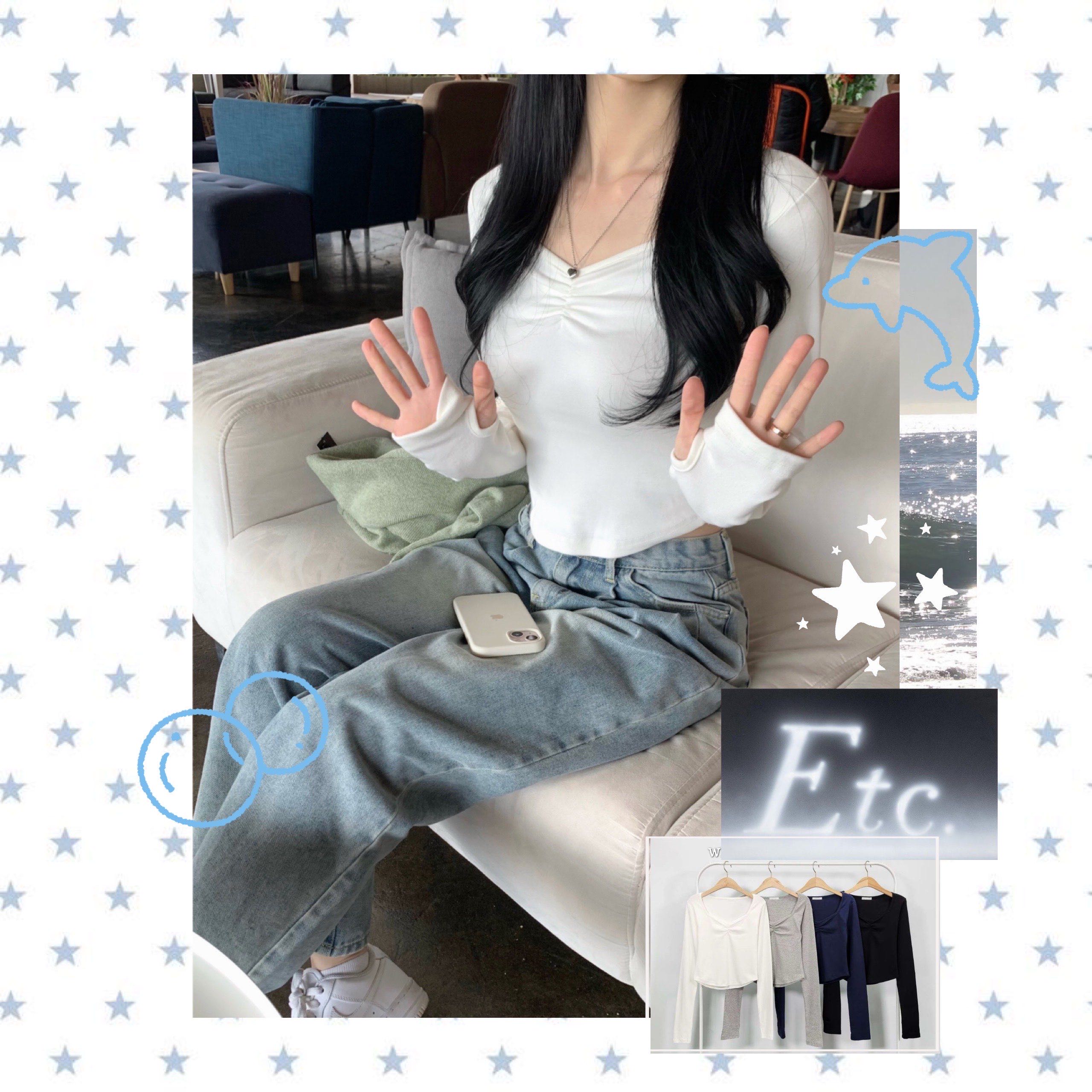 [Preorder 1st Drop Price] C4205 Velora Top