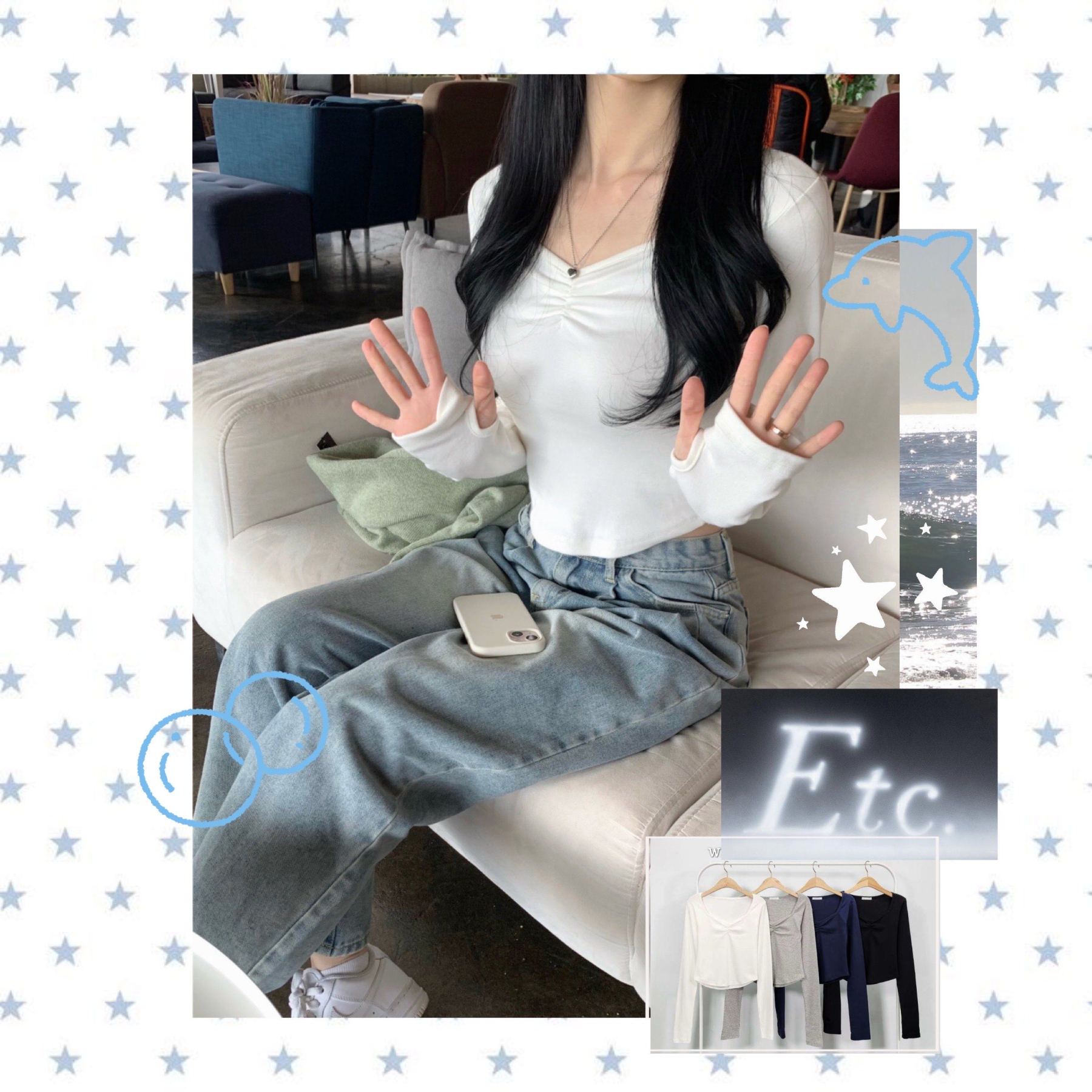 [Preorder 1st Drop Price] C4205 Velora Top