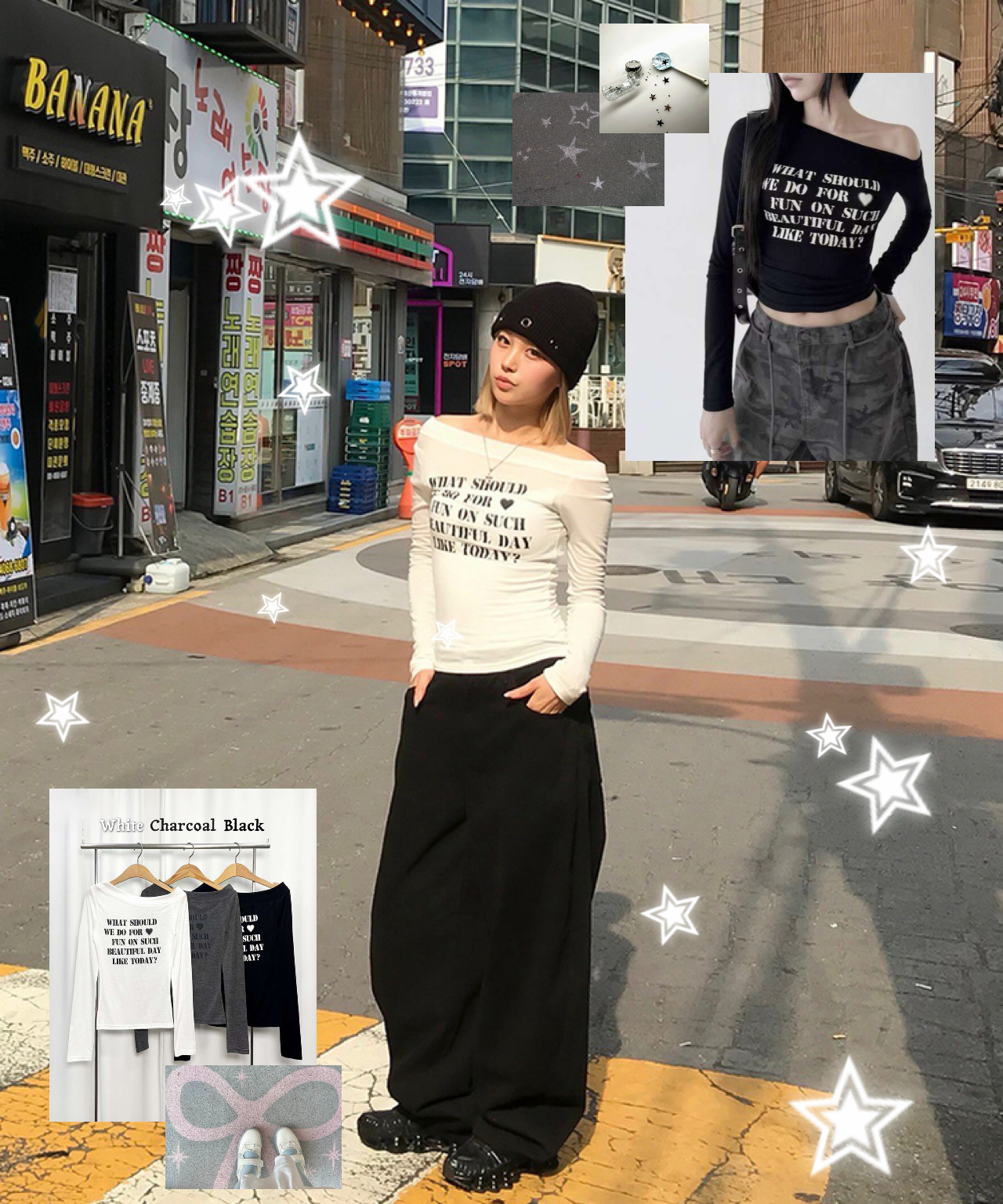 [Preorder 1st Drop Price] C4207 Tilted Daydream Top