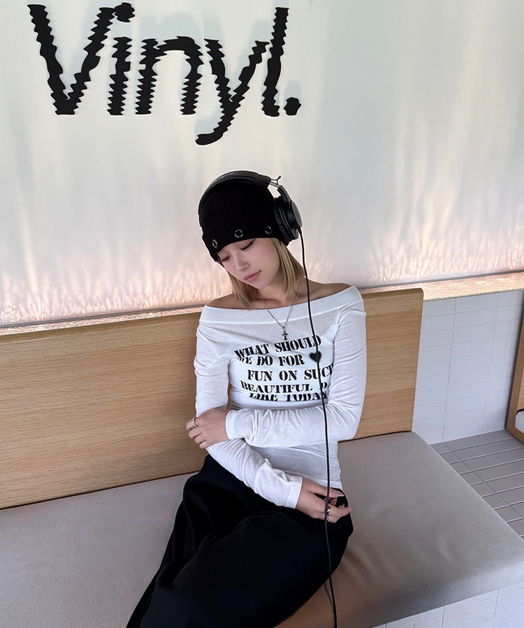 [Preorder 1st Drop Price] C4207 Tilted Daydream Top