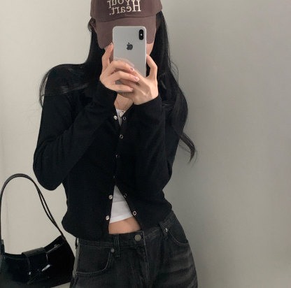 [Preorder 1st Drop Price] C4208 Lune Minimal Cardigan