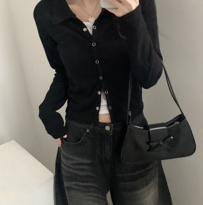 [Preorder 1st Drop Price] C4208 Lune Minimal Cardigan