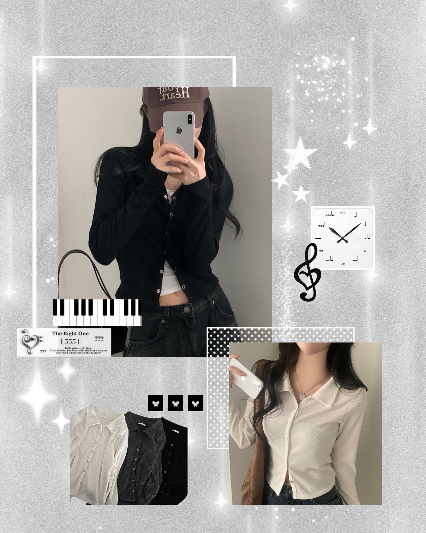 [Preorder 1st Drop Price] C4208 Lune Minimal Cardigan