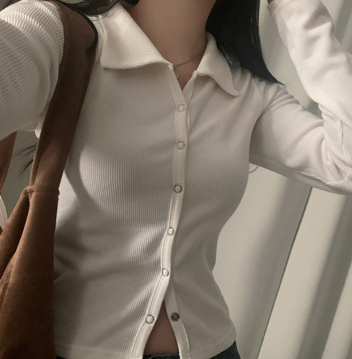 [Preorder 1st Drop Price] C4208 Lune Minimal Cardigan