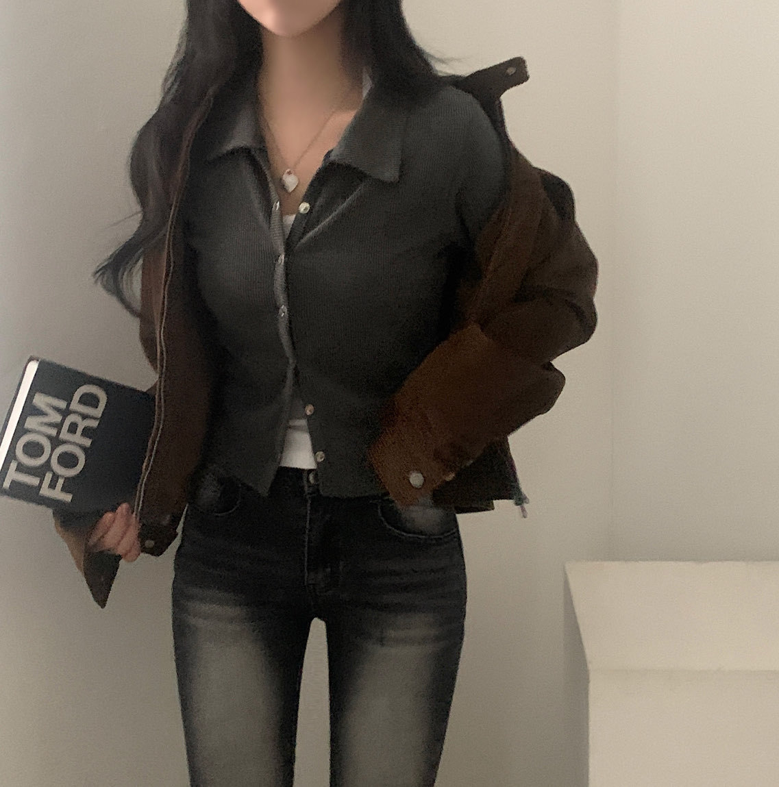 [Preorder 1st Drop Price] C4208 Lune Minimal Cardigan