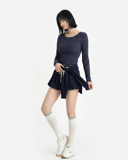 [Preorder 1st Drop Price] C4209 Clairline Stripe Top