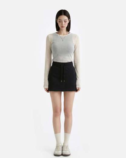 [Preorder 1st Drop Price] C4210 Sporty Mini Skirt