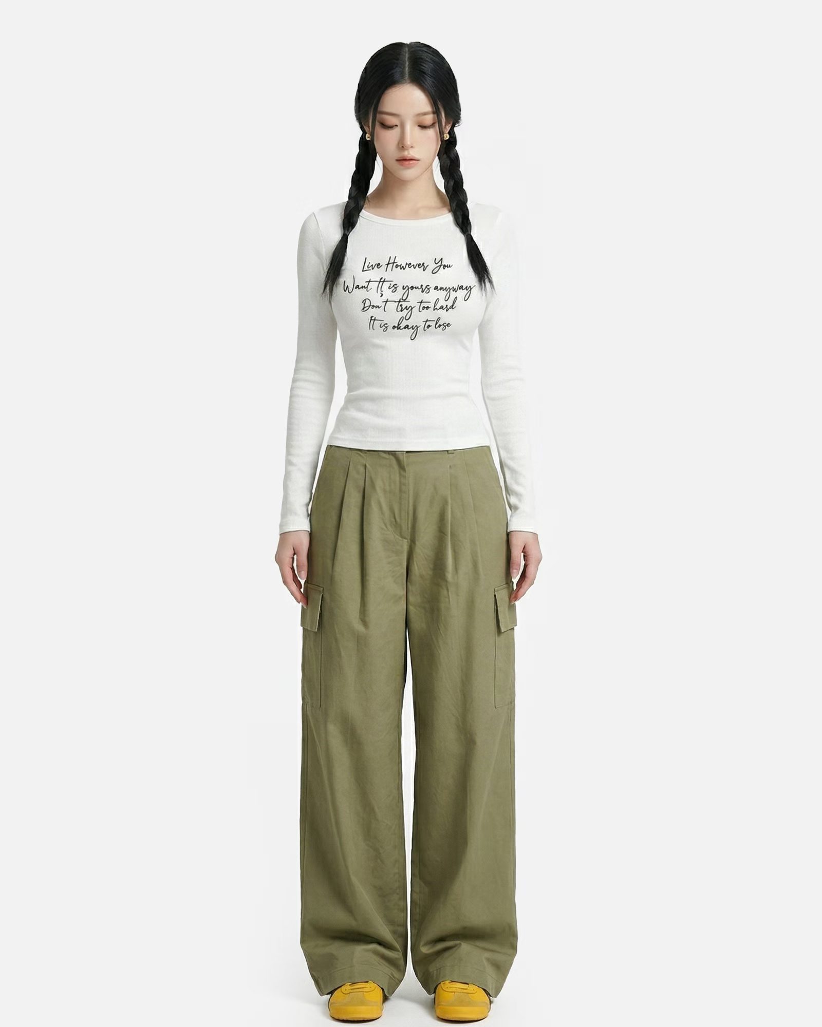 [Preorder 1st Drop Price] C4211 Live My Life Top