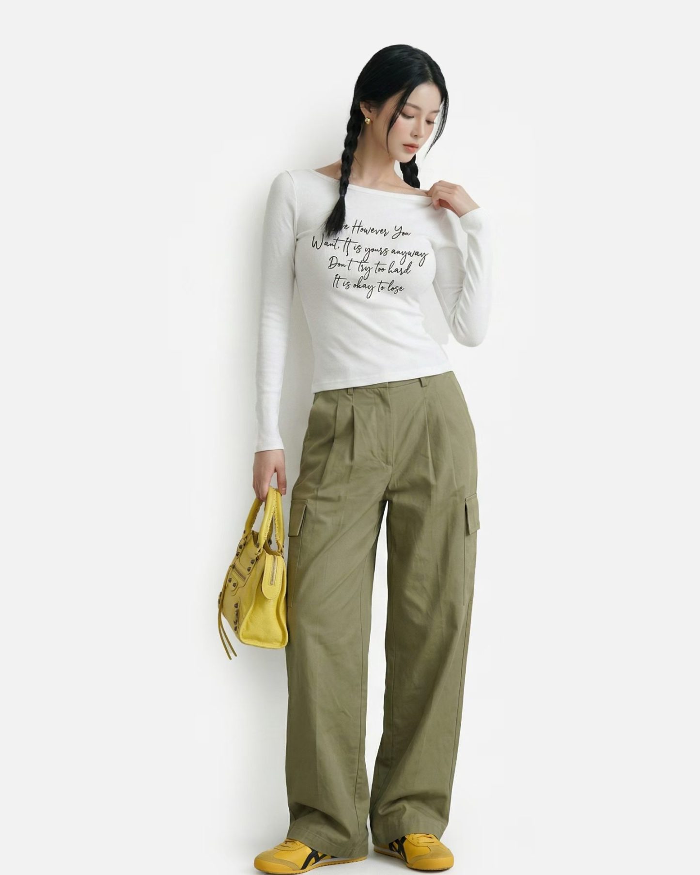 [Preorder 1st Drop Price] C4211 Live My Life Top