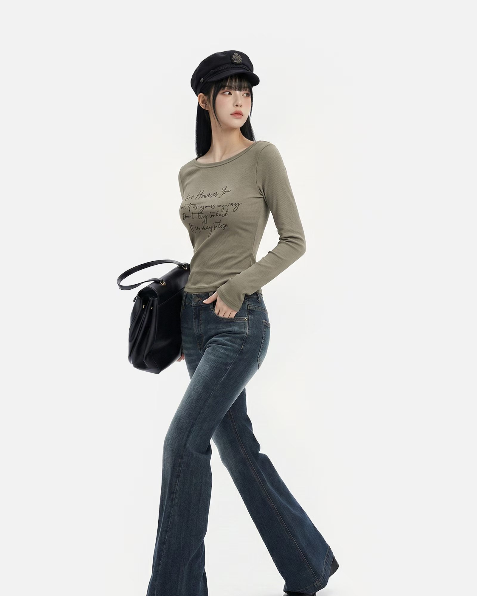 [Preorder 1st Drop Price] C4211 Live My Life Top