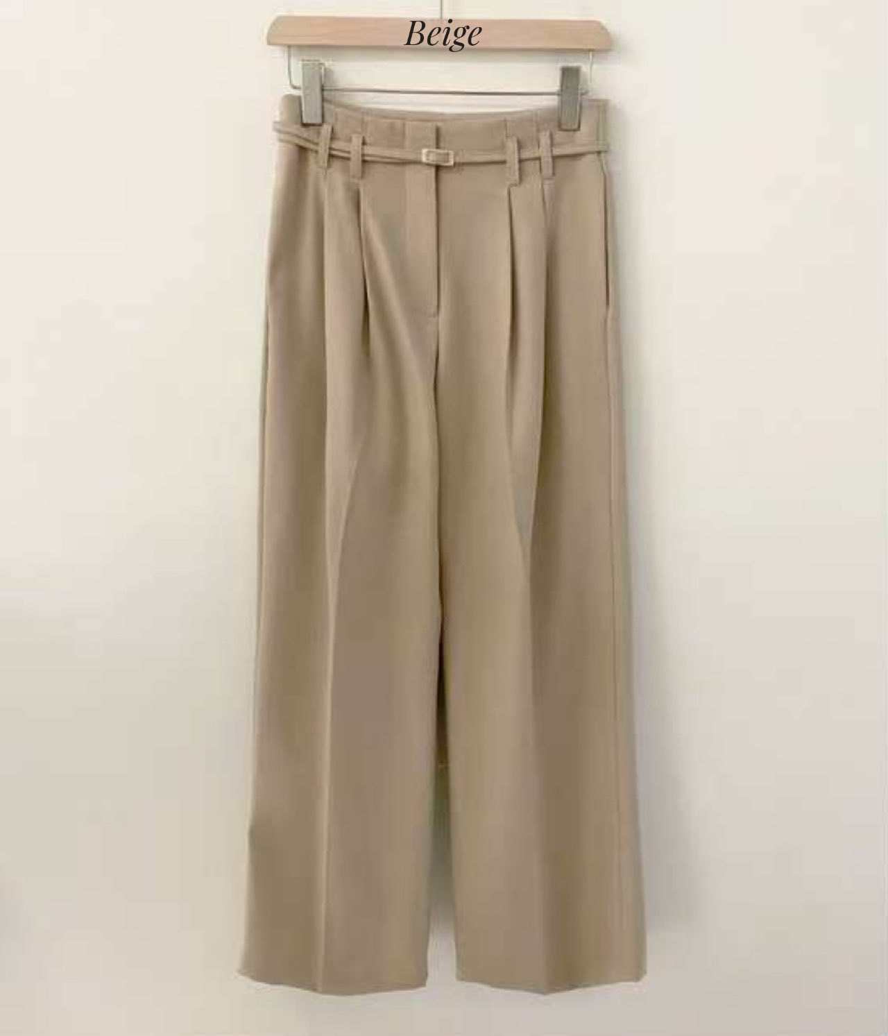 [Preorder 1st Drop Price] C4401 Quiet Wool Slacks