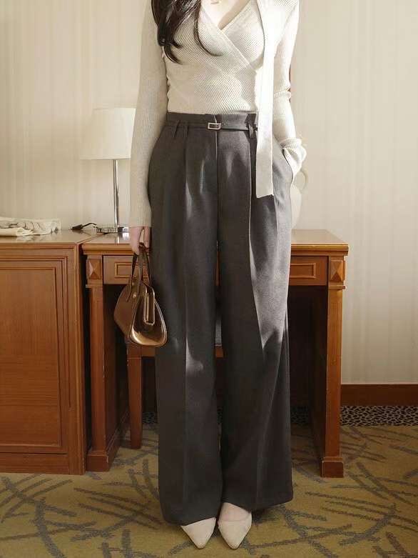 [Preorder 1st Drop Price] C4401 Quiet Wool Slacks