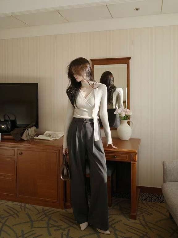 [Preorder 1st Drop Price] C4401 Quiet Wool Slacks