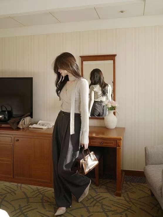 [Preorder 1st Drop Price] C4401 Quiet Wool Slacks