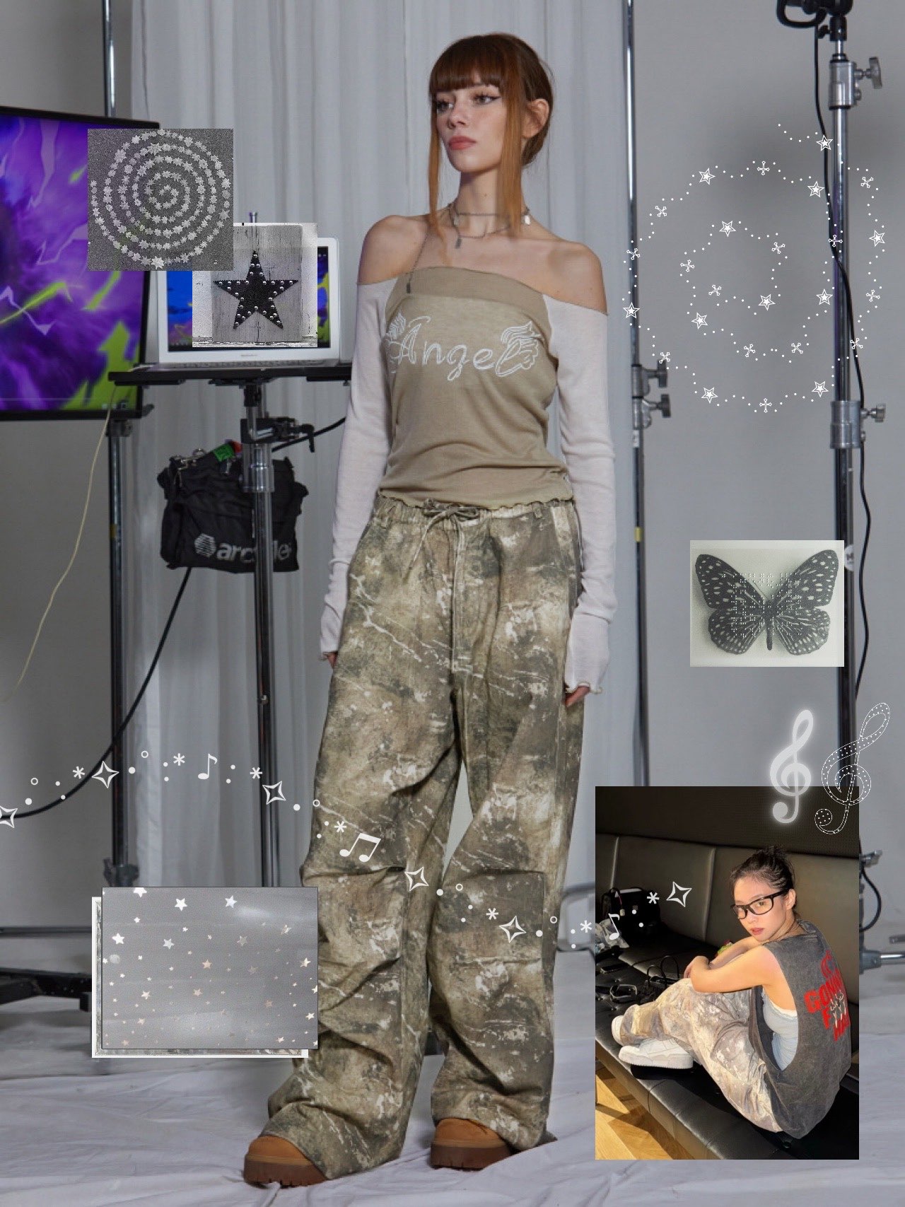 [Preorder 1st Drop Price] C4501 Forest Drift Pants