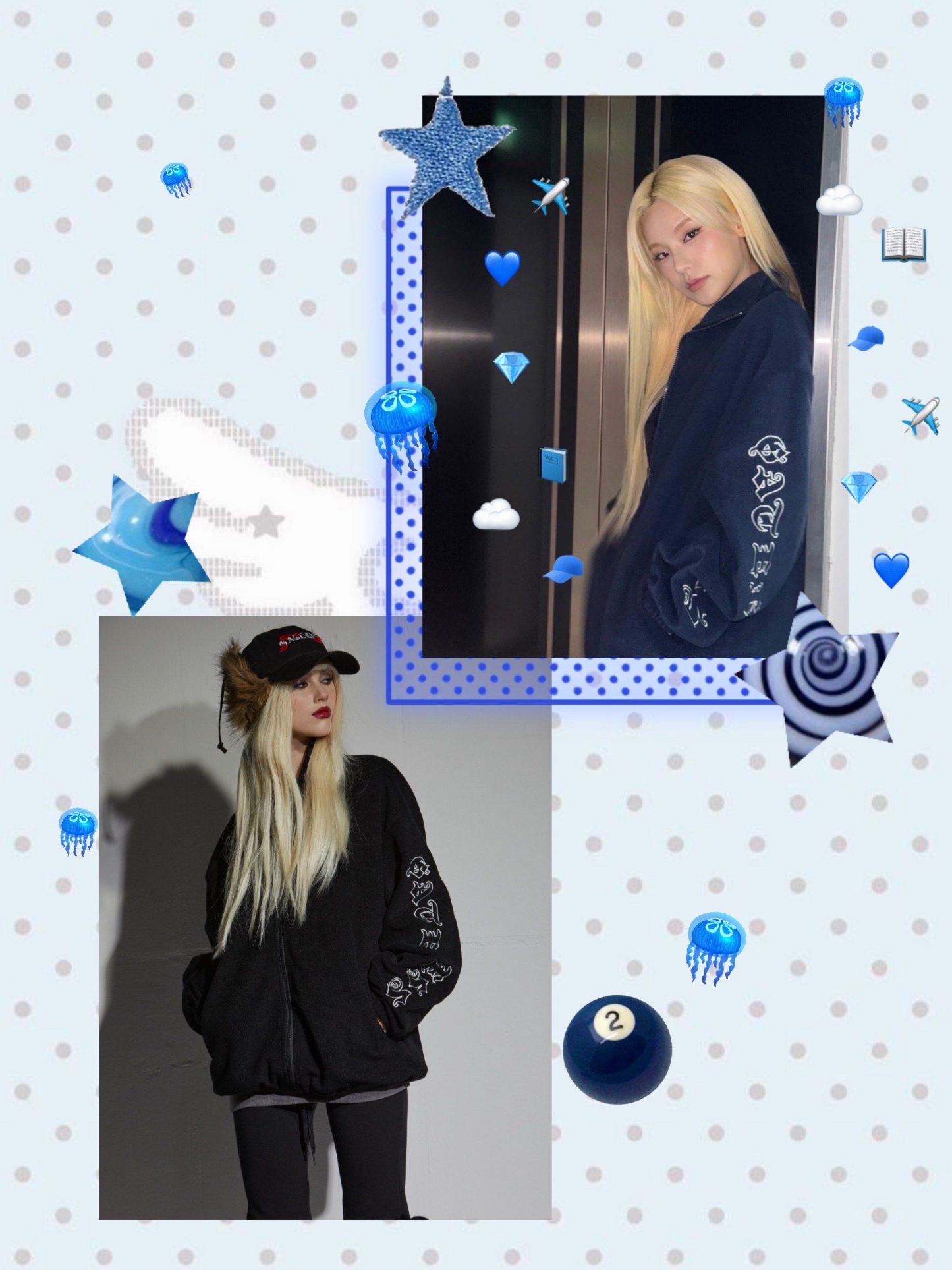 [Preorder 1st Drop Price] C4502 Acrtic Script Jacket