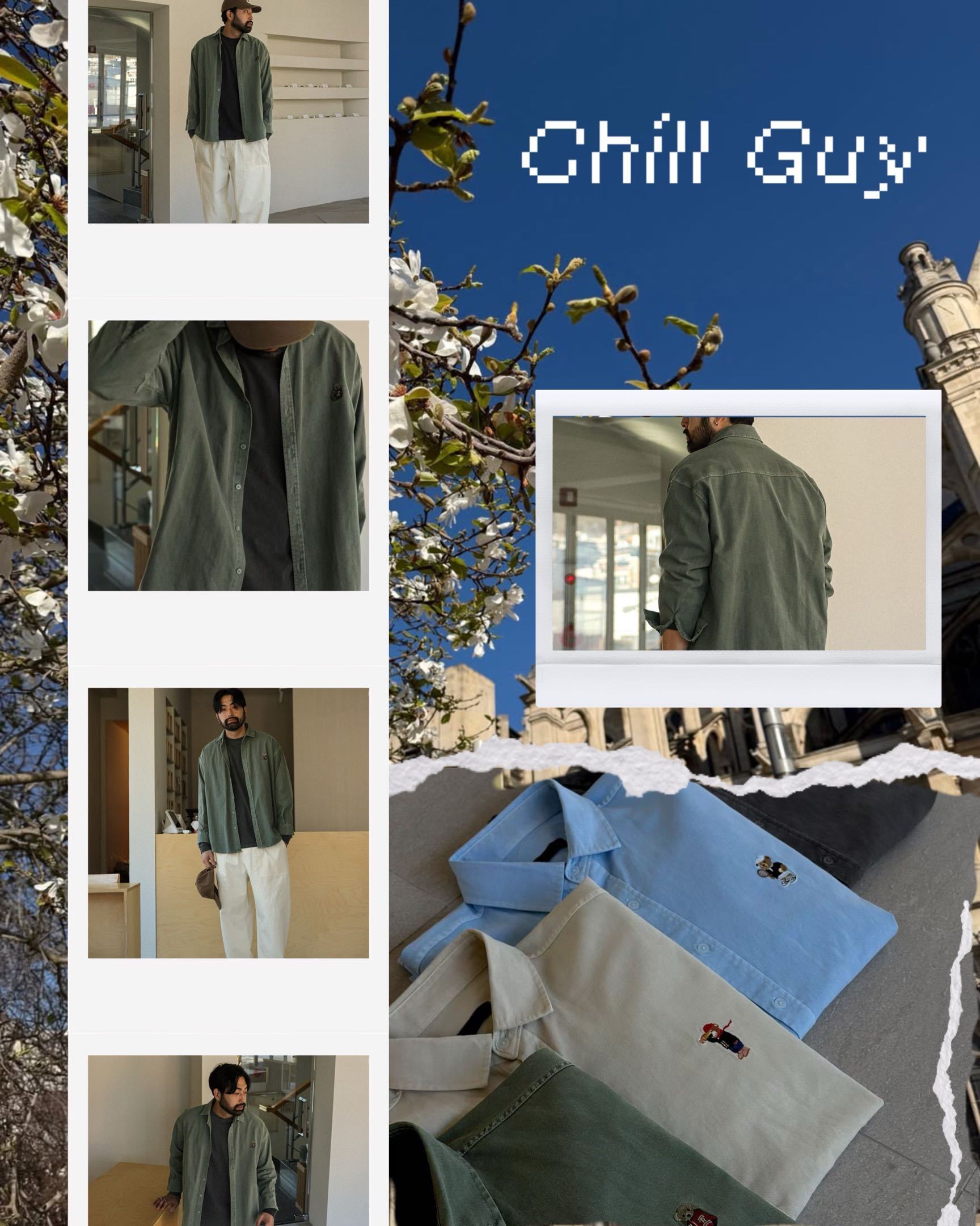 [Preorder 1st Drop Price] C4701 City Boy Shirt