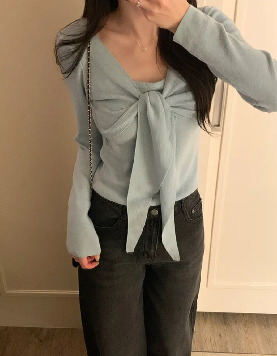 [Preorder 1st Drop Price] C4801 Elowen Knot Top