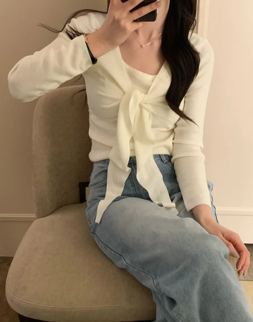 [Preorder 1st Drop Price] C4801 Elowen Knot Top