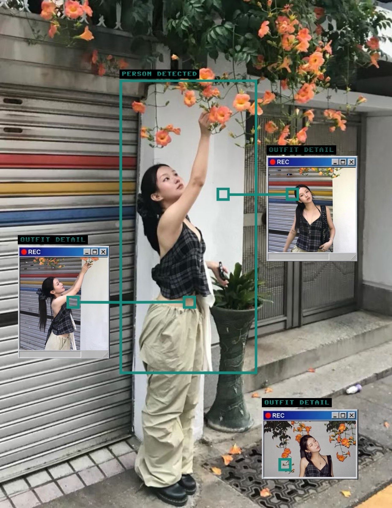 [Preorder 1st Drop Price] C4901 Picnic Scrunchie Set