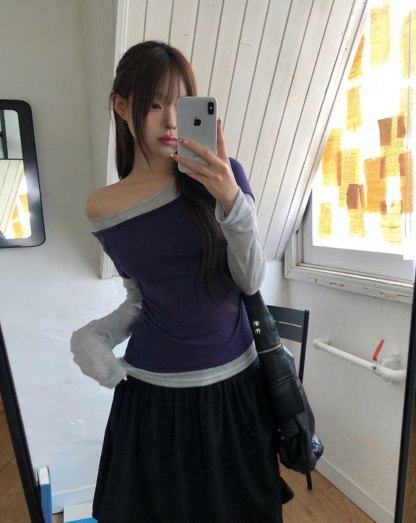 [Preorder 1st Drop Price] C4903 Shadow Layer Top