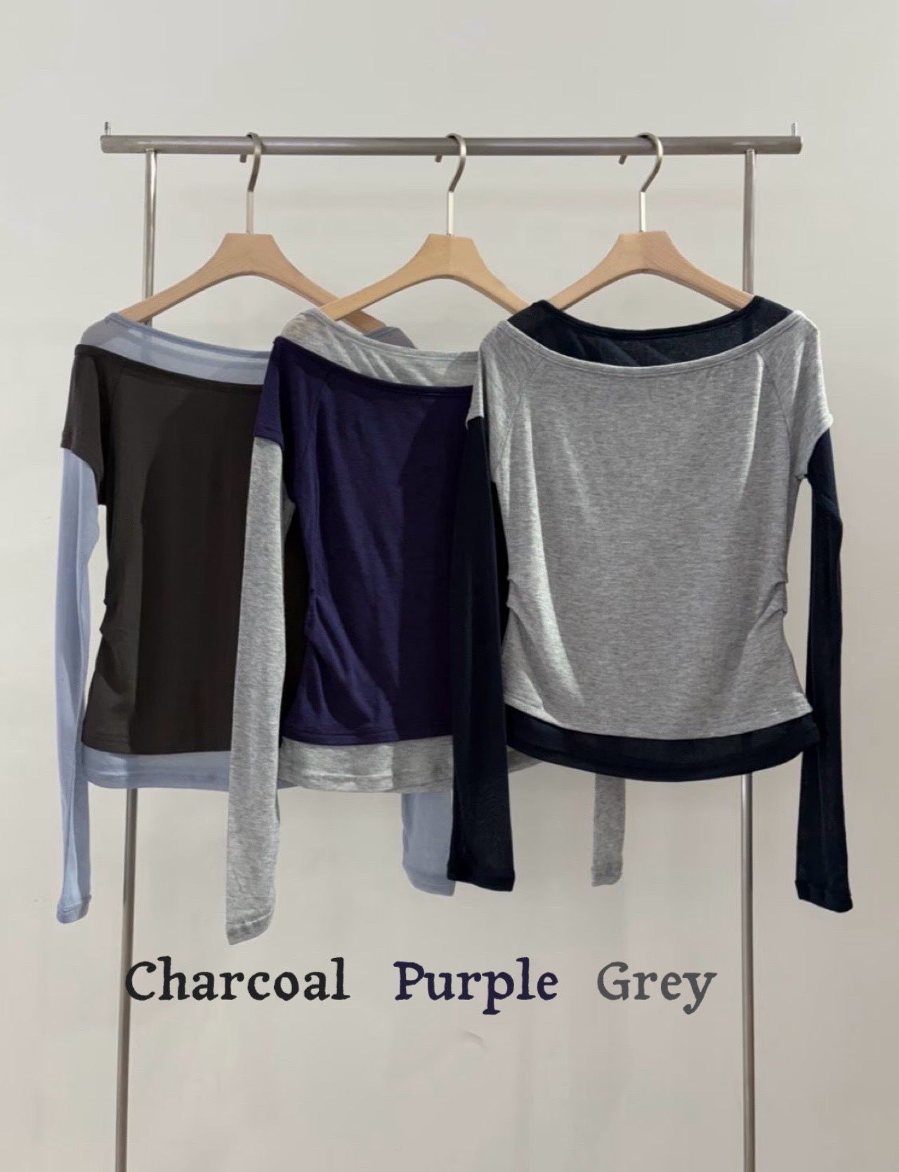 [Preorder 1st Drop Price] C4903 Shadow Layer Top