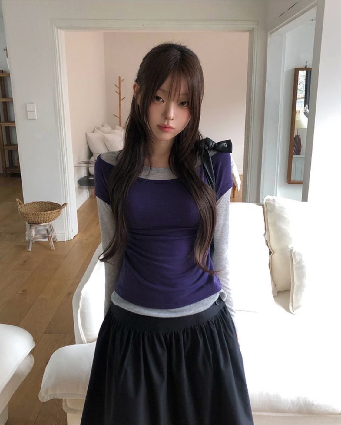 [Preorder 1st Drop Price] C4903 Shadow Layer Top