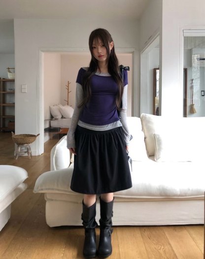 [Preorder 1st Drop Price] C4903 Shadow Layer Top